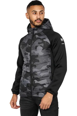 Crosshatch Heren Jamilar Jacket (Donkere Camo)