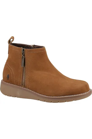 Hush Puppies Libby Suède Dameslaarzen Tan