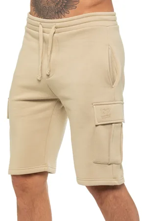 Enzo | Cargoshort voor heren - Stone