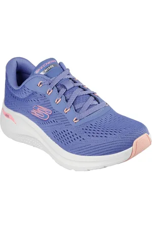 Skechers Arch Fit 2.0 - Big League Textiel Dames /Roze Trainers