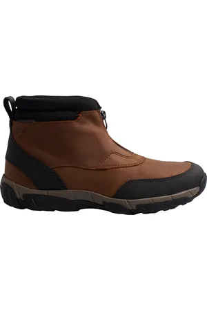 Clarks ACHORN-ZIP Herren-Wanderstiefel aus Leder