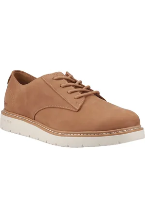 TOMS Navi TRVL LITE Leer Heren Tan Veterschoenen
