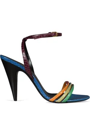 Saint Laurent Liya sandalen met meerdere sliders