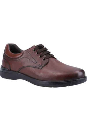 Hush Puppies Marco Leer Heren Veterschoenen