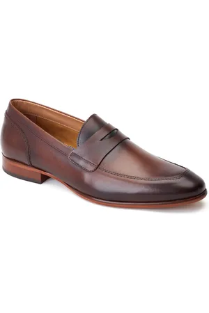 Base London Bruno Leren Heren Boombijn Loafers