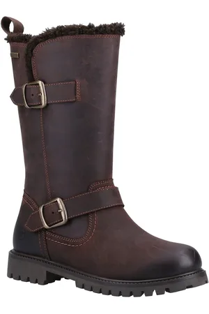 Hush Puppies Winnie Leder Dames Laarzen