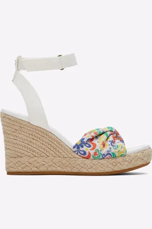 TOMS Marisela Dames Witte Sleehakken