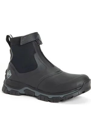 Muck Muck Laarzen Apex Mid Zip Rubber /Donker Schaduw Wellington Laarzen