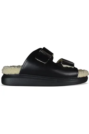 Alexander McQueen Tapschoenen met schapenvacht gevoerd