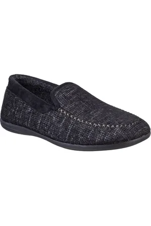 Cotswold Outdoor Stanley Microvezel Heren Zwarte Pantoffels