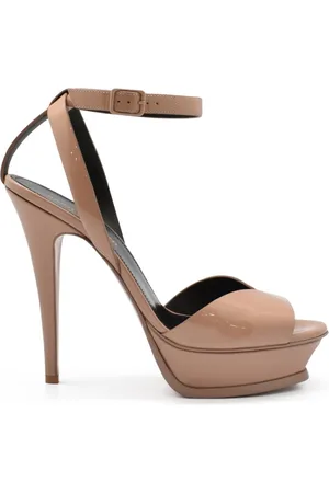 Saint Laurent Tribute Lips Sandalen