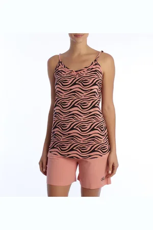 Kisses and Love Damen Sommerpyjama 100% Baumwolle KL45200