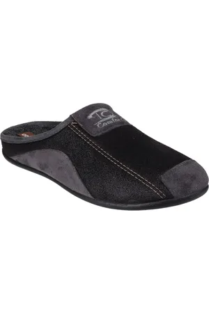 Cotswold Outdoor Westwell Stoffen Heren Zwarte Pantoffels