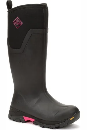 Muck Muck Laarzen Arctic Ice Tall Rubber /Hot Roze Wellington Laarzen