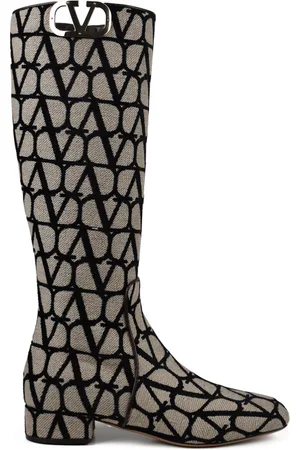 VALENTINO GARAVANI VLogo Laarzen Beige