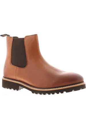 Hush Puppies Gwyneth Chelsea Suède Dames Laarzen In Het Tan