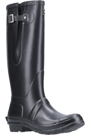 Cotswold Outdoor Windsor Welly Rubberen Zwarte Regenlaarzen