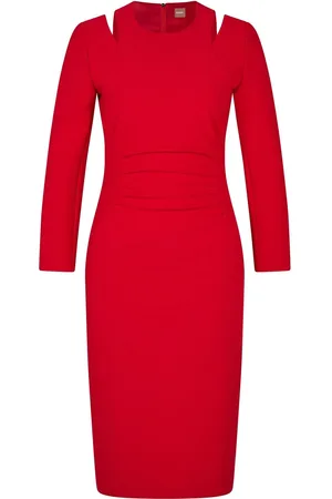 HUGO BOSS Dames Dadeka Dress in