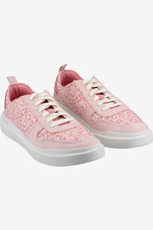 Cole Haan GrandPro Rally 100% Katoen Lichtroze Damestrainers