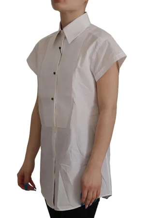 Dolce & Gabbana Classic White Shirt Voor Dames