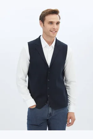 Kip Effen gebreid vest
