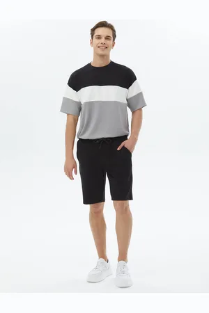 Kip Effen gebreide jogging-fit casual bermuda