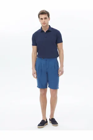 Kip Geweven casual bermuda