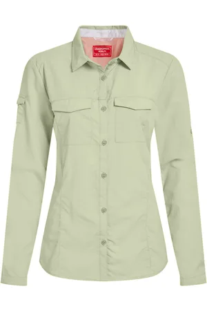 Craghoppers Dames/Dames Adventure III Nosilife Shirt Met Lange Mouwen (Boeddhistisch )