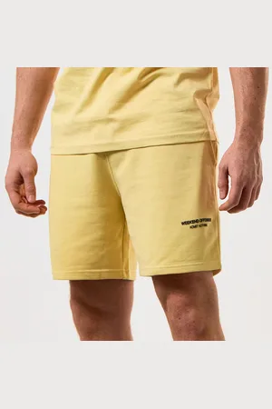 Weekend Offender Heren Mytros Loose Fit Shorts in marinegeel
