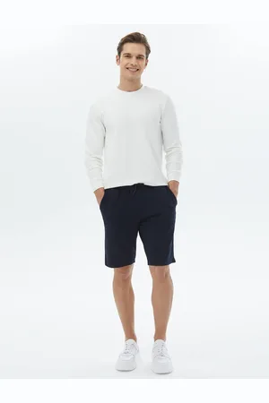 Kip Effen gebreide jogging-fit casual bermuda