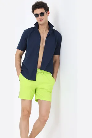 Kip Korte broek met patroon