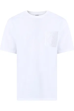 Loewe Anagram Fake Pocket T-shirt in