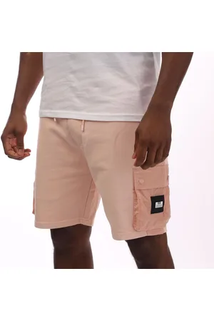 Weekend Offender Heren Pink Sands Overlay Shorts in