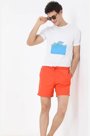 Kip Korte broek met patroon