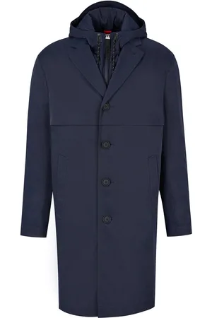HUGO BOSS Heren P-Cam jas in donkerblauw