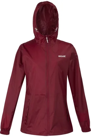 Regatta Dames Pk It Jkt III Waterdichte Jas met Capuchon (Rumba- )