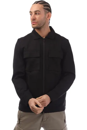HUGO BOSS Heren Overshirt met rits in