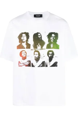 Dsquared2 X Bob Marley Skater Fit T-shirt