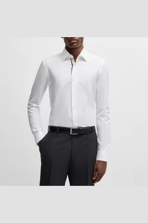 HUGO BOSS Heren Casual-Fit Overhemd in