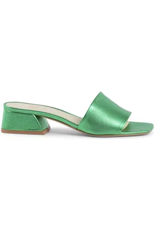 VERSACE 19V69 Italia Dames Sandalen NEPER VIT. BOT. VERDE LAME