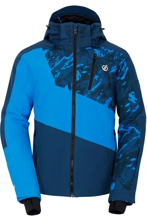 Dare 2B Heren Baseplate II Camo Ski-jas (Maanlicht Denim/Athletisch Blauw)