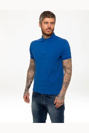 Enzo Kruze Heren Korte Mouwen Polo Shirts