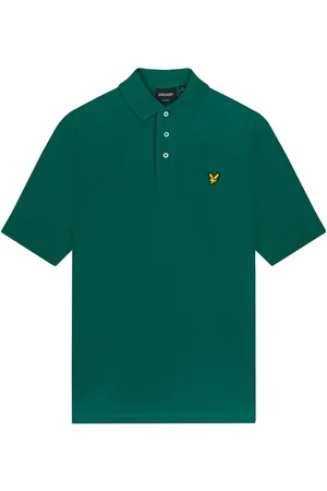 Lyle & Scott Lyle And Scott Juniors effen jongenspoloshirt in