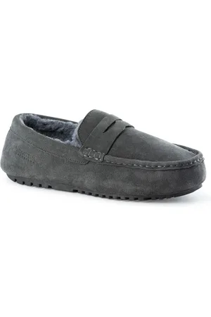 Aus Wooli Australia Heren Terrigal Cosy Mocassins