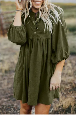 Azura Exchange Vrouwen Corduroy Jurk