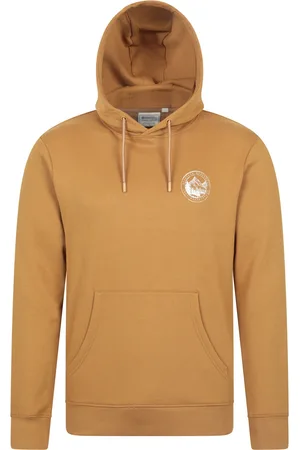 Mountain Warehouse Heren Sunrise Overhead Hoodie (Mosterd)