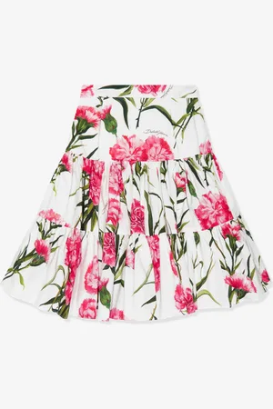Dolce & Gabbana Kids Meisjes Anjer Rok in