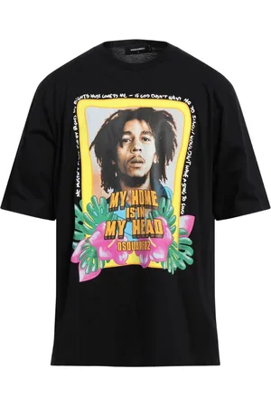 Dsquared2 Skater Fit Home Is In My Head Logo T-shirt