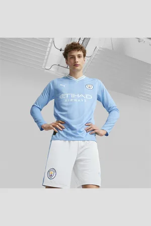 PUMA Heren Manchester City F.C. Thuis Replica Langemouwenshirt