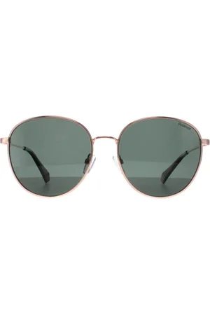 Polaroid Ronde Unisex Koper Groen Gepolariseerd PLD 6215/S/X